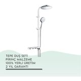 Tema 53137 Krom Hill Tetra Tepe Duş Seti