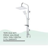 Tema 53242 Krom Rain Carismo Tepe Duş Seti