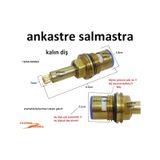 Tema Ankastre Kalın Diş Salmastra Taharat Musluğu İçi Aç Kapa Kıs
