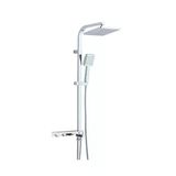 Tema Banyo Rain Hill Tetra Tepe Duş Takımı Seti 53136 Krom