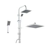 Tema Banyo Rain Pratik Quadro Tepe Duş Takımı Seti 53240 Krom