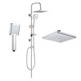 Tema Rain Plus Tetra Sürgülü Banyo Duş Takımı Seti Paslanmaz Boru