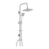 Tema Rain Pratik 1F Kare Tepe Sürgülü Duş Seti EE11530