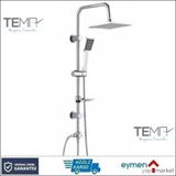 Tema Rain Quadro Sürgülü Banyo Duş Takımı Seti Paslanmaz Boru