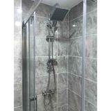 Tema Rain Quadro Tepe Duş Seti 53240 - Krom