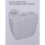 Tema Rondo Siamp Rezervuar (Plastik Depo) - Beyaz - 33100 Tek Klozet