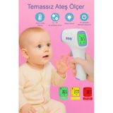 Temassız Ateş Ölçer Alından Ölçer Ad801