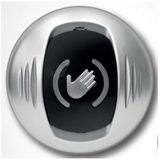 Temassız Kapı Açma Butonu - Kızılötesi Sensörlü Çıkış Düğmesi, Hijyenik No-Touch Switch, LED Işıklı Şık Tasarım, Otomatik Kapı ve Geçiş Kontrol Sistemleri İçin Uygun