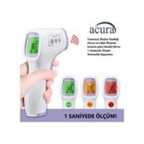 Temassız Kızılötesi Ateş Ölçer Renkli Ekranlı, Nesne Ve Vücut Ölçer Ac-9270 Çok Renkli