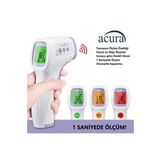 Temassız Kızılötesi Ateş Ölçer Renkli Ekranlı, Nesne Ve Vücut Ölçer Ac-9270