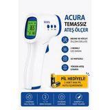 Temassız Kızılötesi Dijital Ateş Ölçer - 3 Renkli Lcd Ekran (Ac-9270)