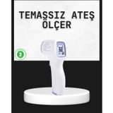 Temassız Termometre Hızlı Ölçüm Güvenli Dijital Ateş Ölçer