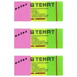 Temat 3x50x40 mm 3'lü Karışık Renk Not Kağıdı