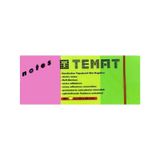 Temat 3x50x40 mm Not Kağıdı Karışık Renk