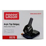 Temat Cassa Arşiv Tipi Delgeç Siyah 65 Sayfa