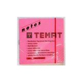 Temat Fosforlu Renk 4x80 cm 75x75 mm 320 Sayfa Küp Not Kağıdı