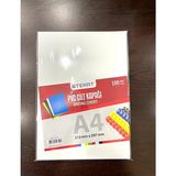 Temat Pvc A4 Cilt Kapağı 210 mm x 297 mm 100'lü Paket Beyaz