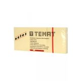 Temat Yapışkanlı Not Kağıdı 100 Yaprak Pastel Sarı 50x40 Mm