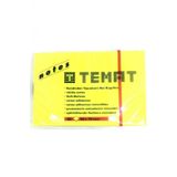 Temat Yapiskanli Not Kagidi 50X75 Mm (12 Adet) Fosforlu Sari 11064