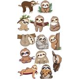 Tembel Hayvan Sticker Telefon Laptop Notebook Tablet Defter Matara Stiker Etiket ST1255