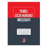 Temel Ceza Hukuku Mevzuatı