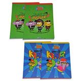 Temel Kral Şakir 4 Parça A4 Defter Seti Yeşil
