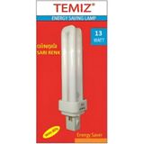 Temiz Dulux D 13/840 2p Plc Ampul 2700k Gün ışığı (SARI) Spot Lamba