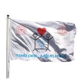Temiz Okul 70x105 Çift Kat Flama