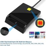 Temiz Pazar 29960 USB Akilli Kart Okuyucu Cac Reader