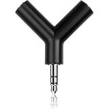 Temiz Pazar 3.5 mm Kulaklık Stereo Çoklayıcı Çoğaltıcı Switch Splitter Anahtarlık Adaptör