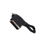 Temiz Pazar 3.5 Mm Stereo Erkek/scart Kablo 1.2 Metre Scart To 3.5mm Uzun Jack Uydu Alicisi Av Kablo