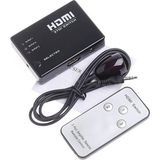 Temiz Pazar 3 Port HDMI Switch Çoklayıcı Çoğaltıcı Kumandalı - Renkli