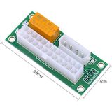 Temiz Pazar 4326 Power Supply Güç Kaynağı Atx Dual Psu 24+4 Pin Fan Çoklayıcı