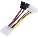 Temiz Pazar 4475 Fan Çoklayıcı Kablosu Splitter 4 Pin Switch 3 Pin 3 Port