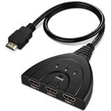 Temiz Pazar 4586 Hdmi Çoklayıcı Switch 3 Port Çoğaltıcı