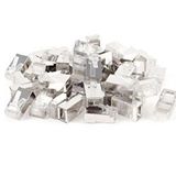 Temiz Pazar 4616 Cat6 Rj45 100 Lü Jack Kablo Network Ucu Konnektör Çok Renkli