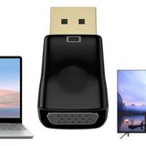 Temiz Pazar 5152 Displayport To VGA Çevirici Dönüştürücü Adaptör - Siyah