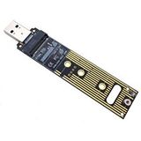 Temiz Pazar Alfais 4767 M.2 Nvme Ssd To Usb 3.0 Pci-e Express M-key Çevirici Dönüştürücü Adaptör Kutusu Içi