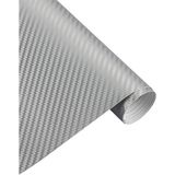 Temiz Pazar Hava Kanallı Gri Karbon Kaplama Folyosu - 152 x 100 cm