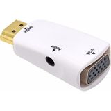 Temiz Pazar HDMI To VGA Monitör Çevirici Dönüştürücü Adaptör