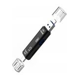 Temiz Pazar Micro USB -Type C - USB Telefon Adaptörü Micro Sd/usb Okuyucu Dönüştürücü + 32 GB Hafıza Kartı Microsdxc Uhs-I
