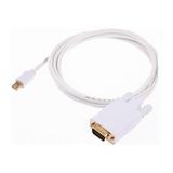Temiz Pazar Mini Displayport To VGA Thunderbolt Monitör Çevirici Dönüştürücü Kablo 3 Metre