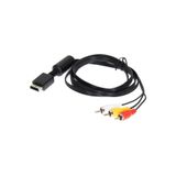 Temiz Pazar Ps2 Av Lcd Tv 3rca Scart Lale Bağlantı Kablosu (HDMİ DEĞİLDİR)
