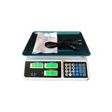 Temiz Pazar Tartı Maksimum Çift Ekran Dijital Elektronik Terazi Bakkal Manav Pazarcı Mutfak 40 kg 2 Gram Hassasi