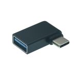 Temiz Pazar Type C 3.1 To USB 3.0 Şarj 90 Dirsek Köşe Çevirici Dönüştürücü Adaptör