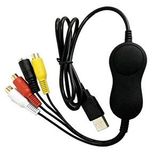 Temiz Pazar USB 2.0 Xbox Ps3 Vhs Hi8 Mini Dv Video Capture Ezcap Ekran Yakalama Kartı - Siyah