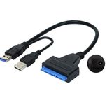 Temiz Pazar USB 3.0 2.5 3.5 Inç Sata SSD HDD Hard Disk Çevirici Dönüştürücü Adaptör Kablosu