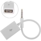 Temiz Pazar USB To Aux Kablo Stereo Dişi Ses 3.5mm Mp3 Player Telefon Otg Kulaklık