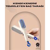 Temizlenen Ergonomik Saç Tarağı – Masaj Başlıklı