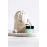 Temizleyici Balm ve Pembe Kuvars Face Roller Seti